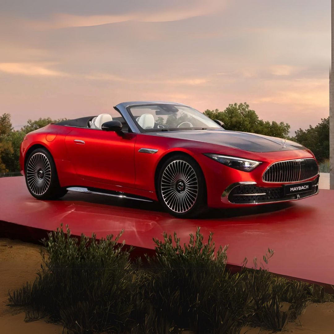 Представлен первый родстер Maybach SL 680 Monogram на базе Mercedes-AMG SL